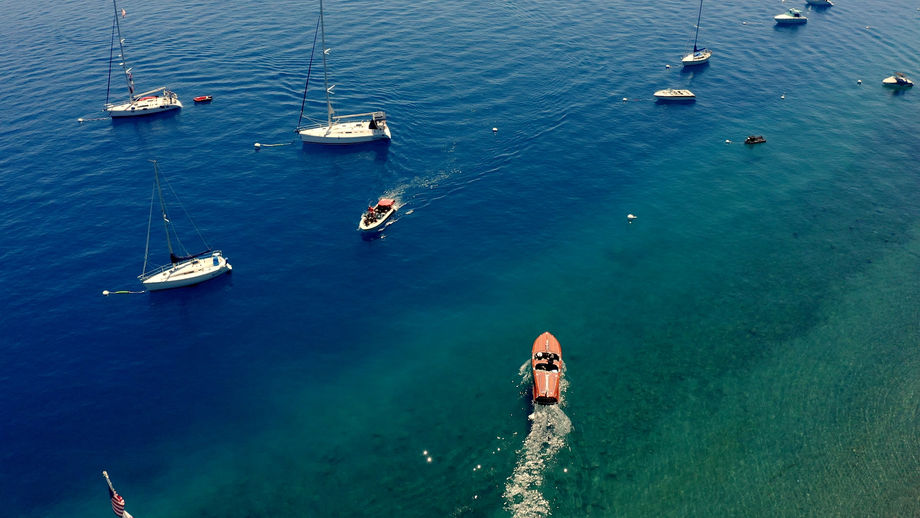 Wood Boats on Lake Tahoe